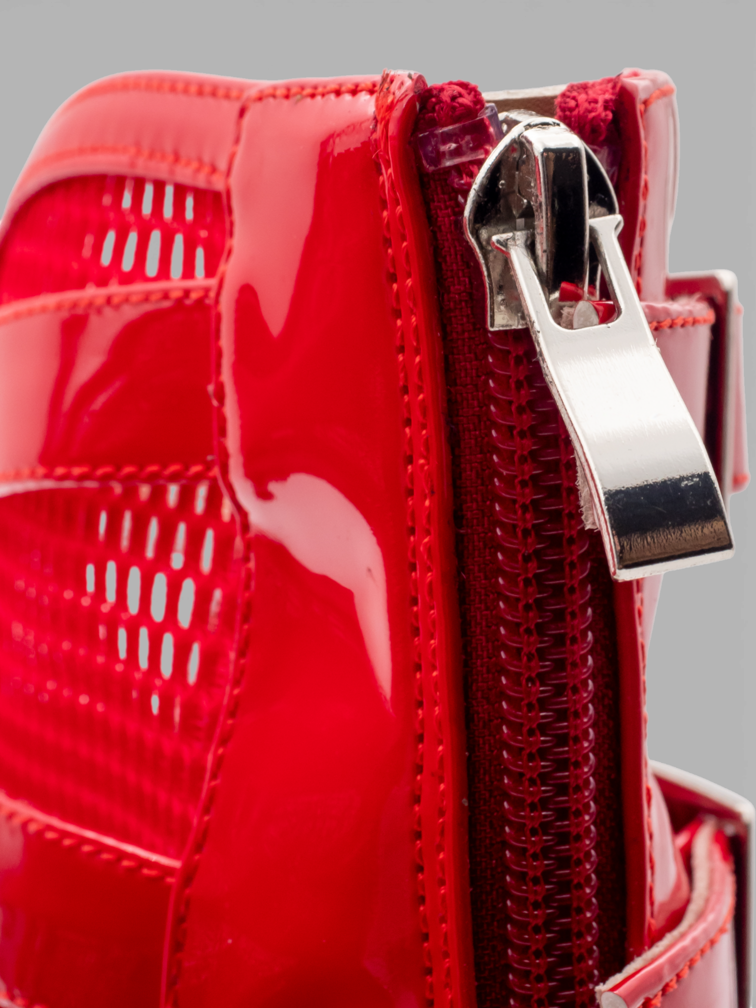 LRHeels High Heels Cherry Gloss Red Vernice In Memory Foam - Tacco 9,5 cm