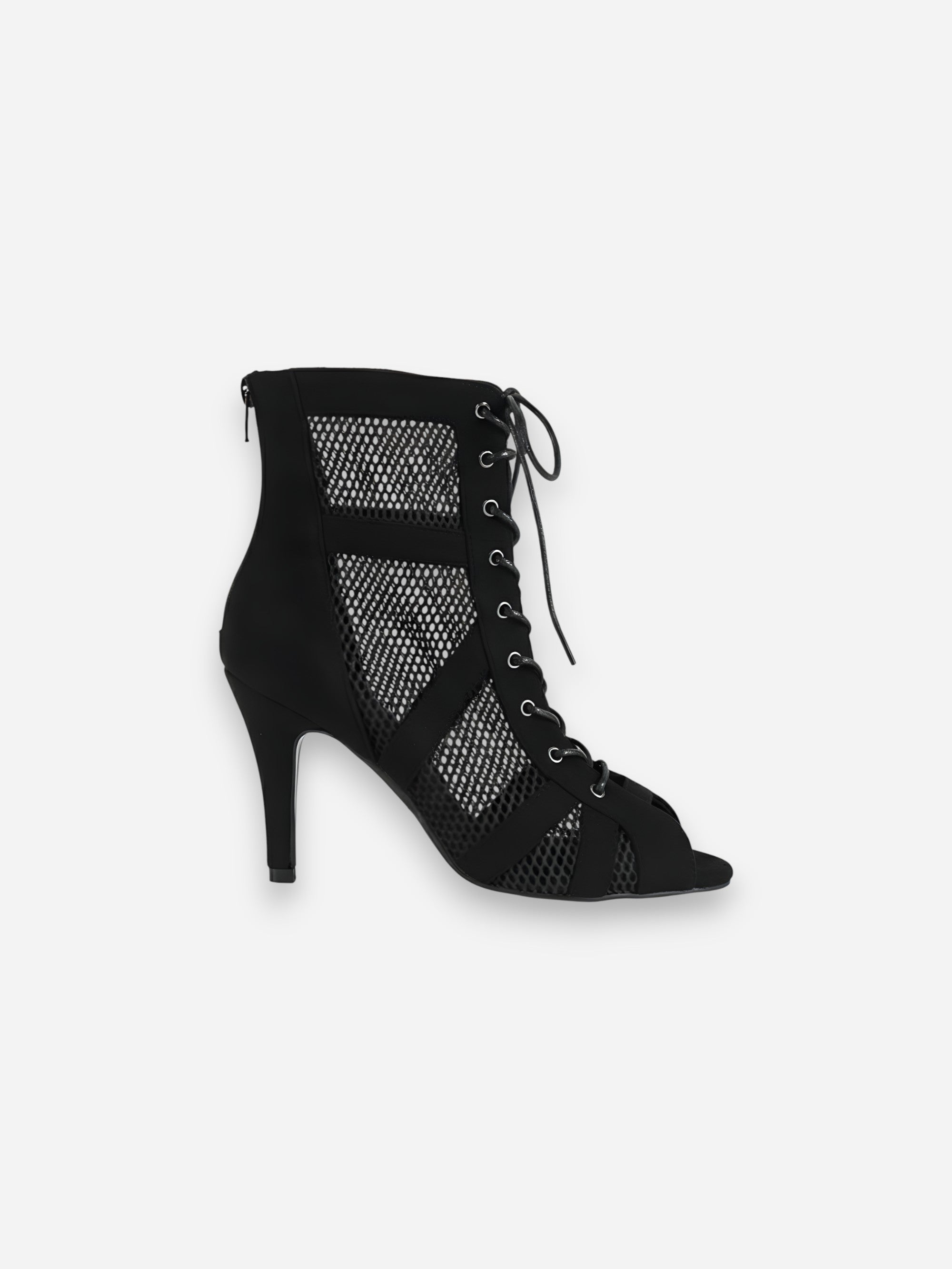 Scarpe High Heels Black In Memory Foam con rete 3D - Tacco 9 cm