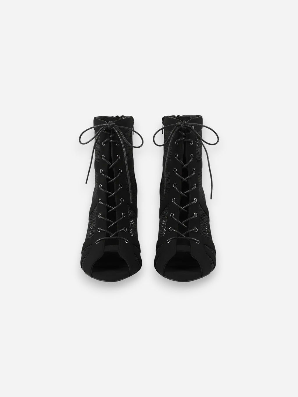 Scarpe High Heels Black In Memory Foam con rete 3D - Tacco 9 cm