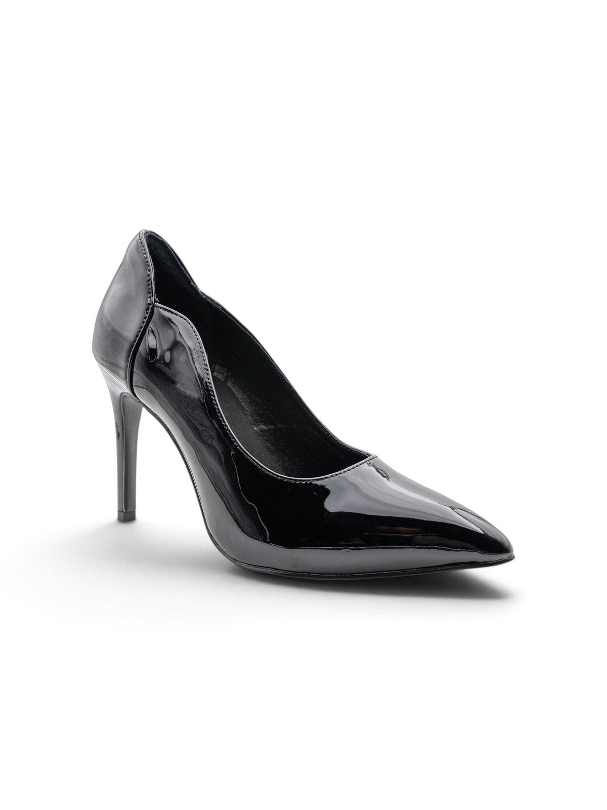 LRHeels Décolleté Nero Black Élite Leather In Memory Foam - Tacco 10 cm
