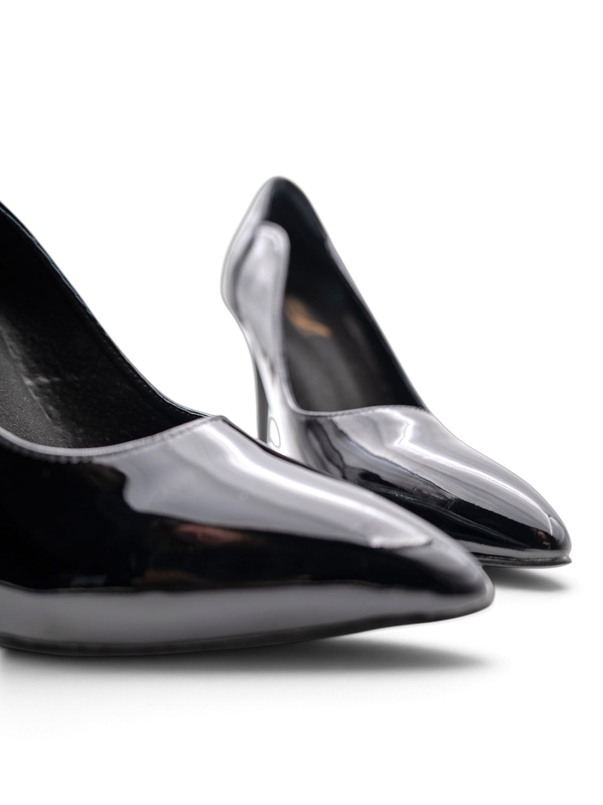 LRHeels Décolleté Nero Black Élite Leather In Memory Foam - Tacco 10 cm